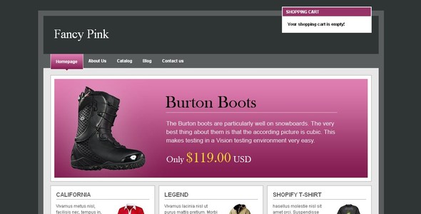 Fancy Pink - ThemeForest Item for Sale