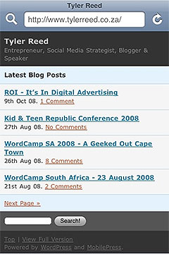 WordPress MobilePress wordpress plugin