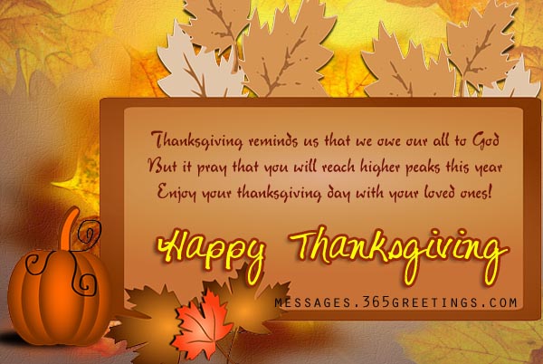 thanksgiving wishes to employees