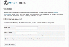 wordpress-install