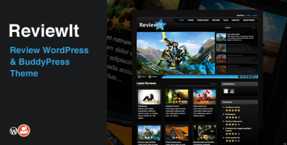  ReviewIt: Review WordPress & BuddyPress Theme 