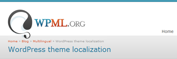 wordpress theme localization