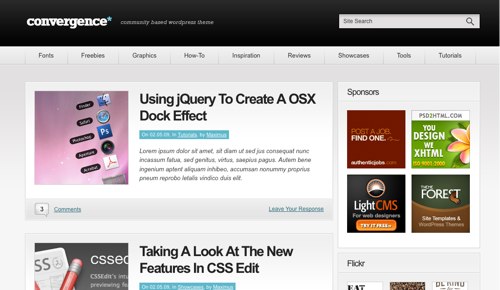 Convergence - Best WordPress Themes