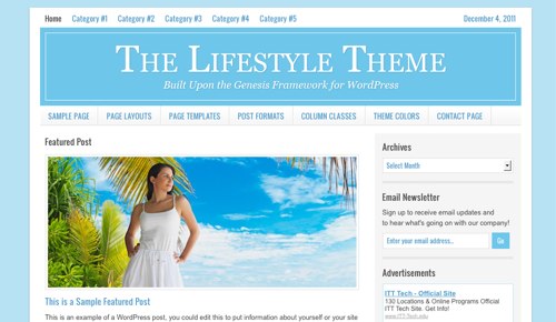 LifeStyle - Best WordPress Themes