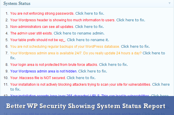 wp security plugin