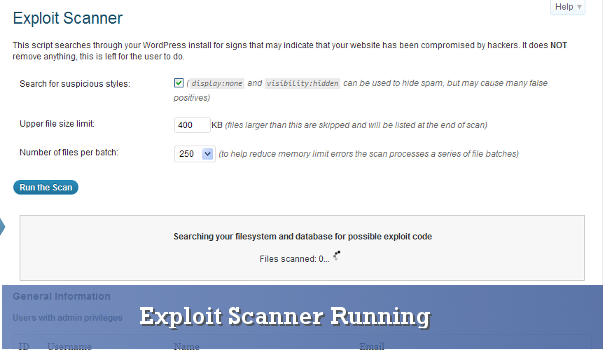 exploit scanner