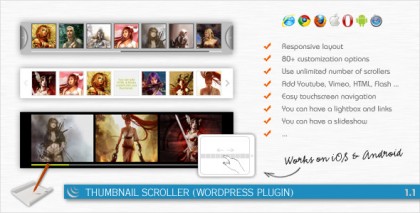  Thumbnail Scroller (WordPress Plugin) 