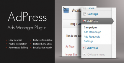  AdPress - WordPress Ad Manager 
