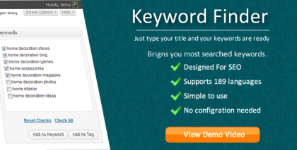  Keyword Finder for WordPress 