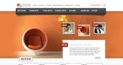eStore eCommerce WordPress Theme