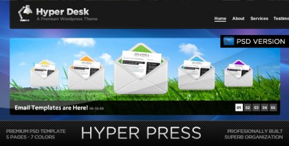  HYPER PRESS - Premium PSD Template 