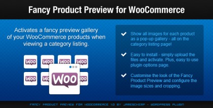 Fancy Product Preview For WooCommerce 