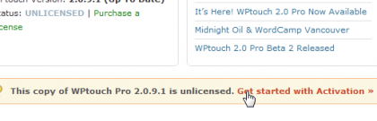 WPTouch PRO