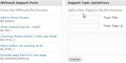 WPTouch PRO