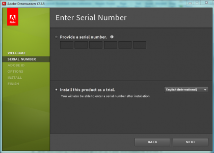 dreamweaver installation 3