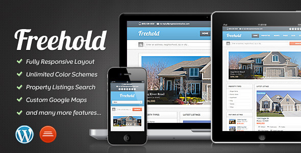 freehold corporate wordpress theme