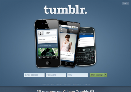 blogging platform tumblr