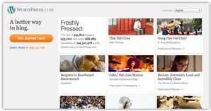 blogging platform WordPress