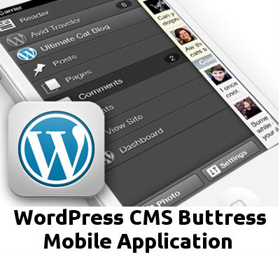 WordPress CMS Buttress Mobile Application